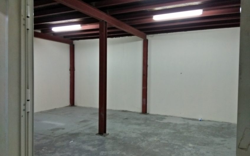 Small storage warehouse available